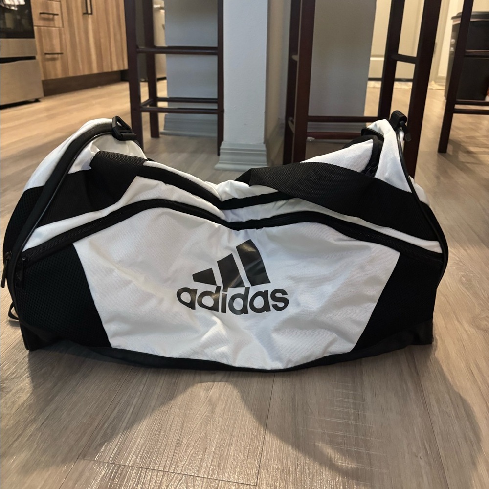 Adidas x USF Black and White Duffel Bag